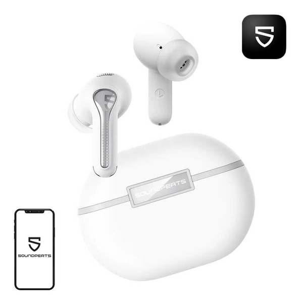 Soundpeats Capsule3 PRO TWS Bluetooth Fülhallgató Headset - Fehér