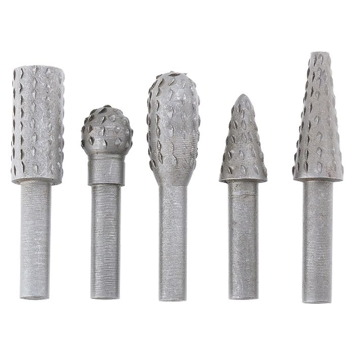 MTX 5db kúpos rotációs reszelő (frézer) szett fához (704999) (704999)