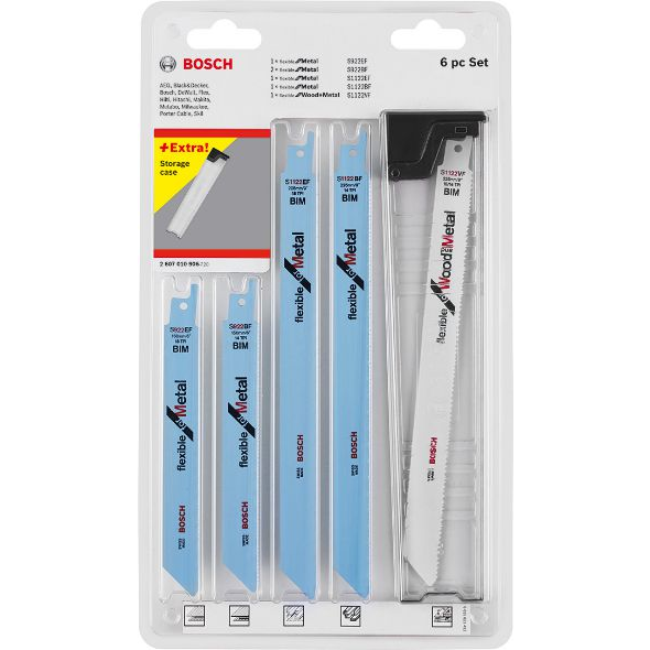Bosch Fûrészlap Készlet RB - 6ER SET TOP 2607010906