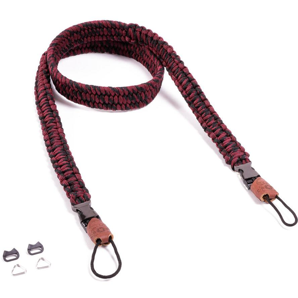 C-ROPE Kameragurt Traveler aus Paracord 125cm Red Dots retail