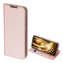 Калъф Dux Ducis SKIN PRO за Samsung Galaxy A72 5G (SM-A726F), Samsung Galaxy A72 4G (SM-A725F), Кожен Flip, Странично отваряне, Място за кредитна карта, Функция опора, Розовозлатист