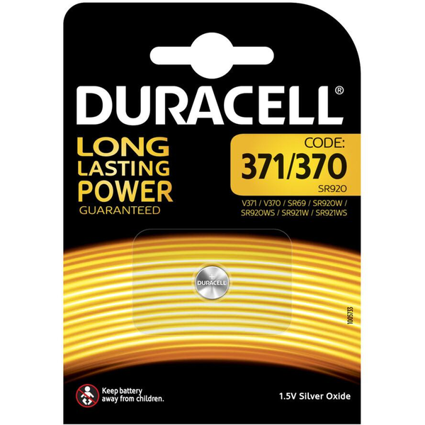 Duracell 067820 baterie pro domácnost Baterie na jedno použití SR69 Oxid stříbrný