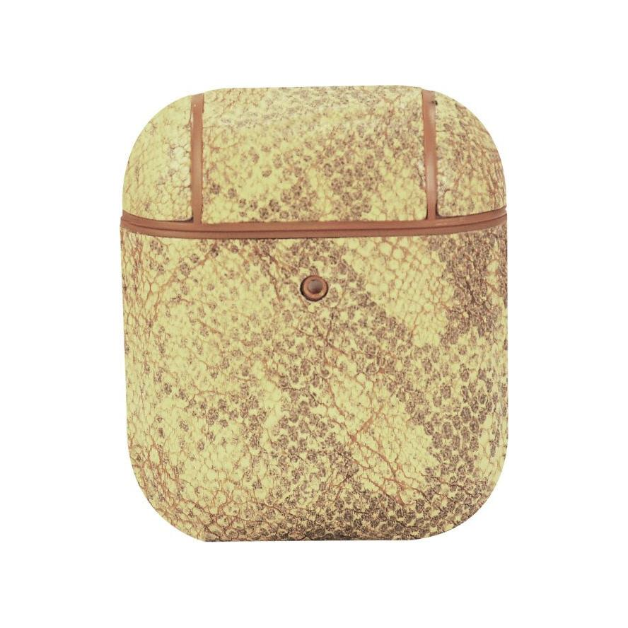 Terratec AirBox Crocodile Pattern Apple AirPods védőtok - Barna (306842)