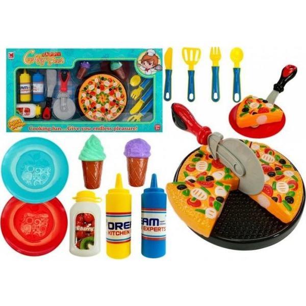 Fast Food Pizza Fagylalt Készlet 20 Darab