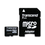 TRANSCEND 32 GB micro SD HC SDHC microSD Class 10 +adaptér SD paměťová