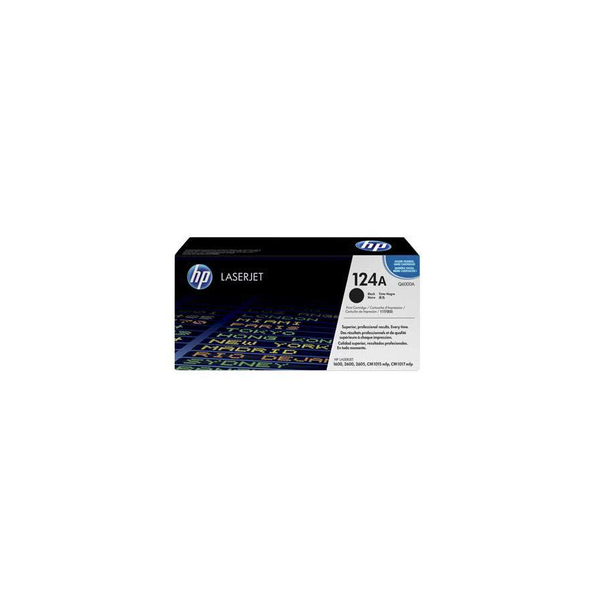 HP 124A Black Original LaserJet Toner Cartridge tonerová náplň 1 kusů