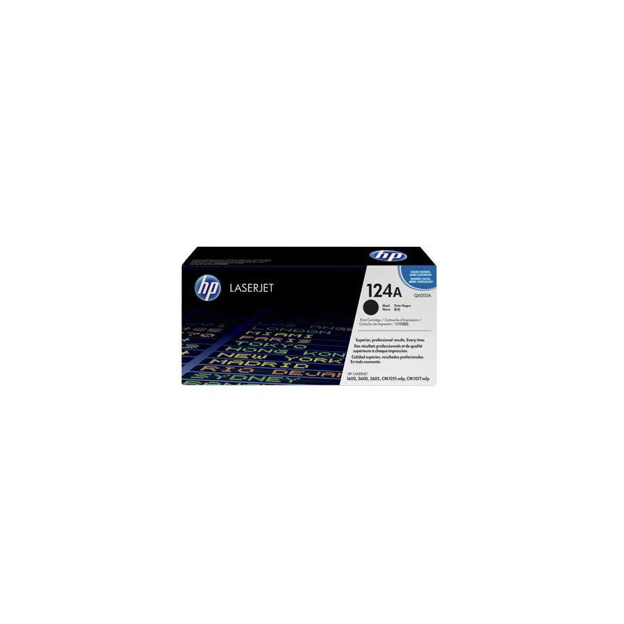 HP Q6000A (124A) fekete eredeti toner (Q6000A)