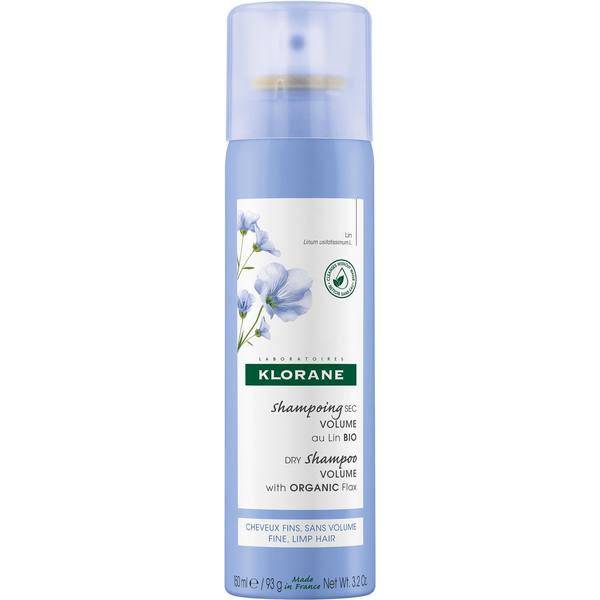 KLORANE Szárazsampon BIO Len kivonattal - Volume 150 ml