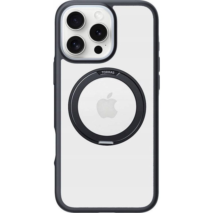 Etui Torras Ostand R Fusion for iPhone 16 ProMax (Black) (45985-0)