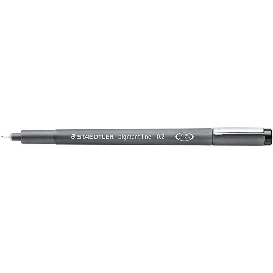 Staedtler Pigment Liner 0.2 mm Tusfilc -Fekete (308 02-9)