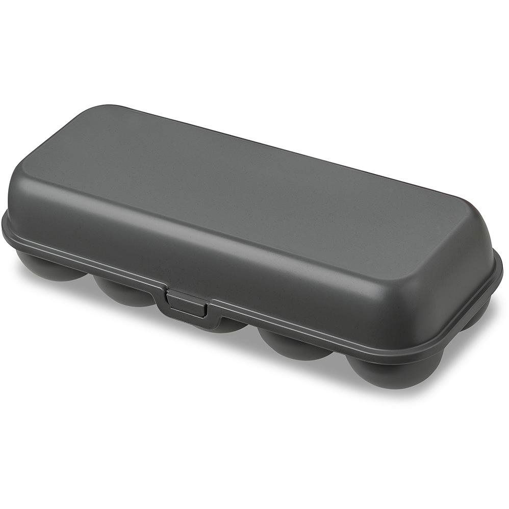 Koziol Eggs To Go Doboz 10 tojásra, natúr hamuszürke (KOZ7179701)