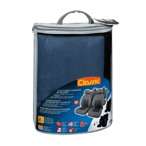 Lampa Classic üléshuzat szett kék-fekete (0154993) (lampa0154993)