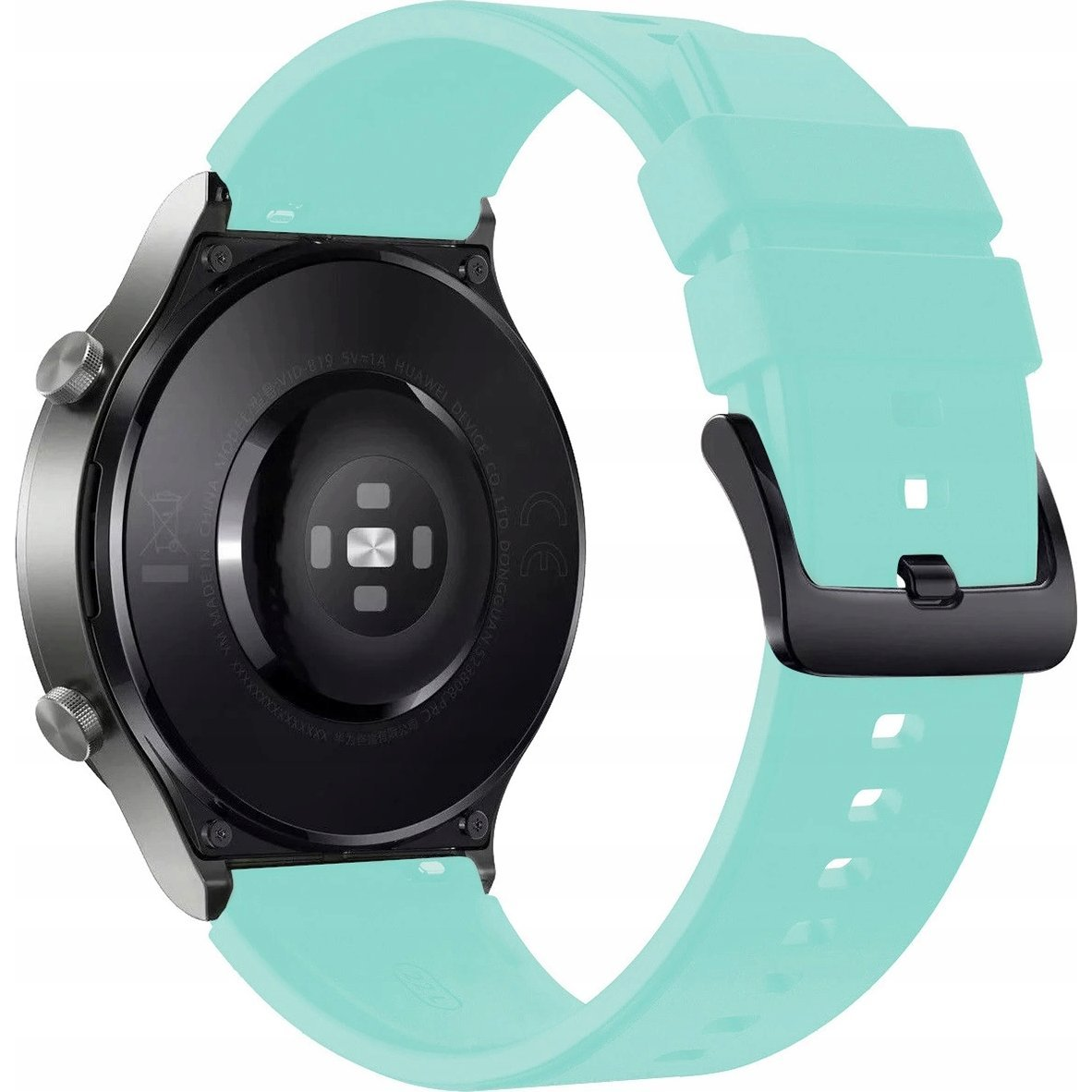 NoName Szilikon Okosóra Szíj Huawei Watch GT 2/3/4 Pro - Gaiši zaļš (5907769361074)