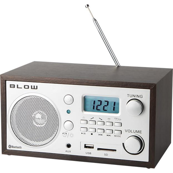 77-531# Hordozható Rádió Analóg Fm bt Fújás Ra2