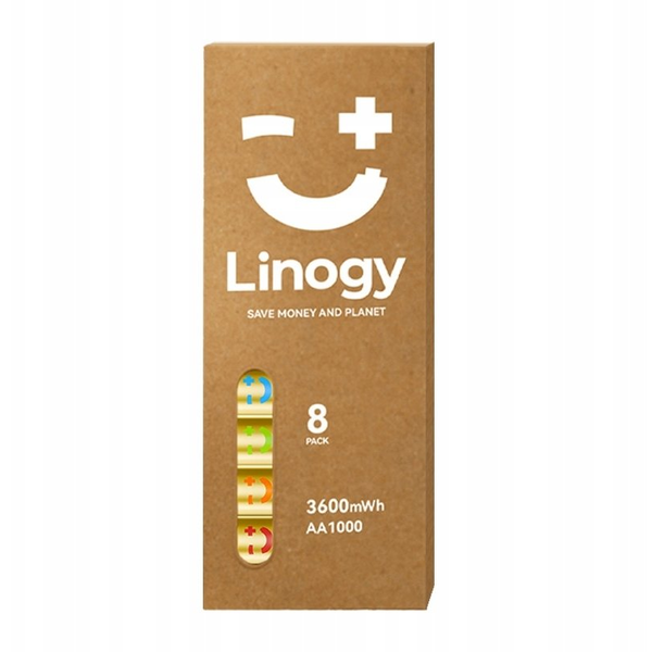 LINOGY AA Li-ion Pro akkumulátor készlet 8db