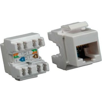 Roline Keystone aljzat, Cat.5e (Class D) RJ-45, UTP, világosszürke (26.11.0343)