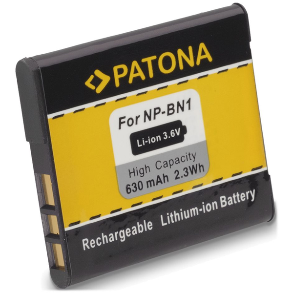 PATONA (Sony NP-BN1, 630 mAh Li-Ion)