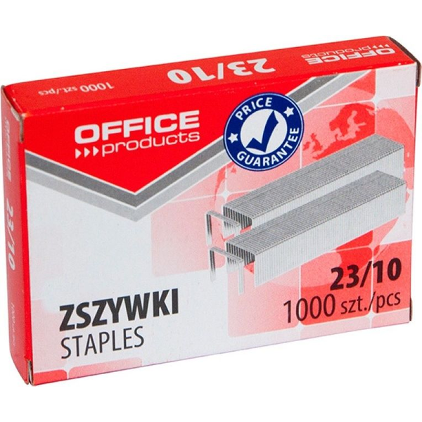 Office Products Zszywki OFFICE PRODUCTS, 23/10, 1000szt.