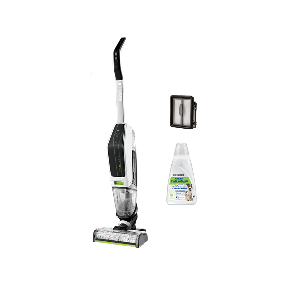 Bissell 3401N CrossWave X7 Plus Pet Select Porzsák Nélküli porszívó - Fehér (3401N)