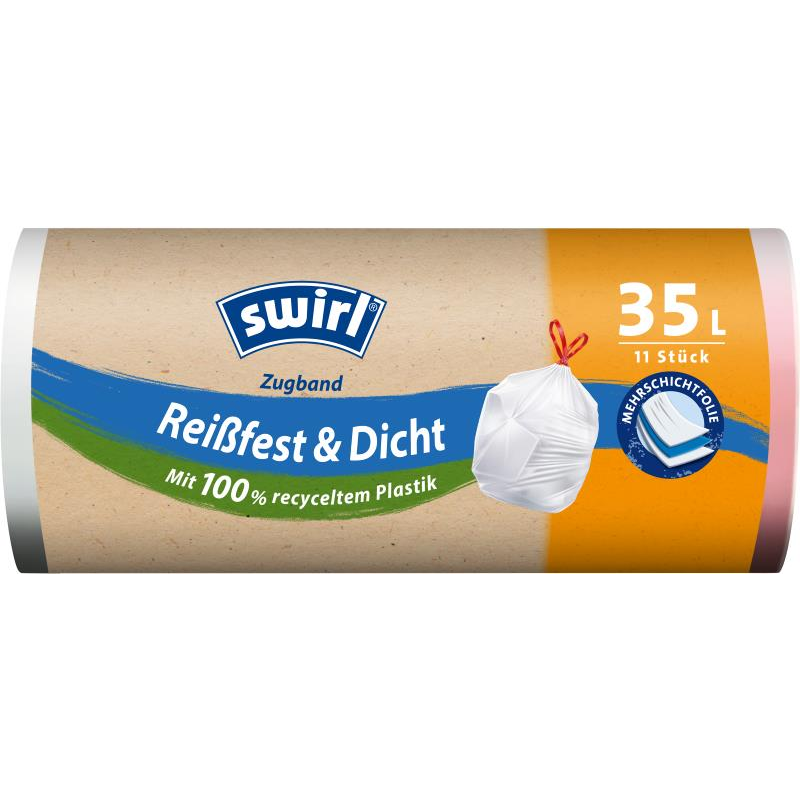 SWIRL összehúzható hulladékgyűjtő zsákok 35 l, 11 db (4008871219060)