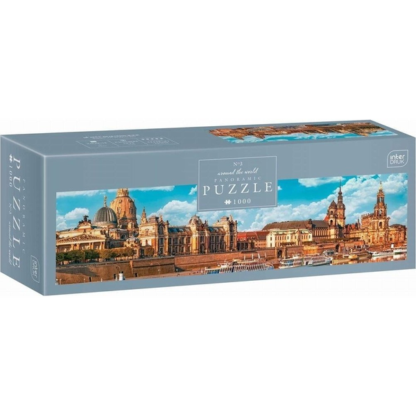 Interdruk Puzzle panoramiczne 1000el Around the World 3 INTERDRUK