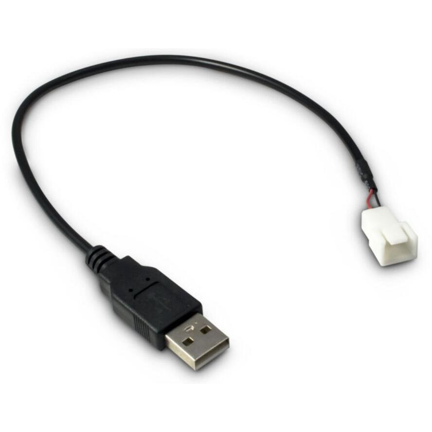 Inter-Tech Adapter USB AM auf 3Pin Buchse, 30 cm (88885450) (88885450)