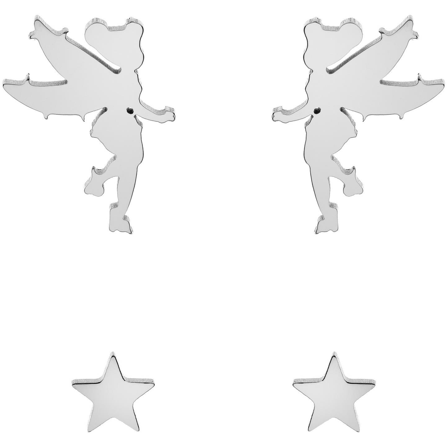 DISNEY Tinkerbell fülbevaló szett, acél S600148L-B. HU (S600148L-B.CS)