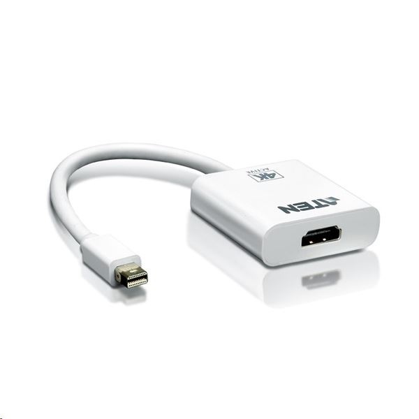 ATEN VC981-AT adaptér k video kabelům Mini DisplayPort HDMI Bílá