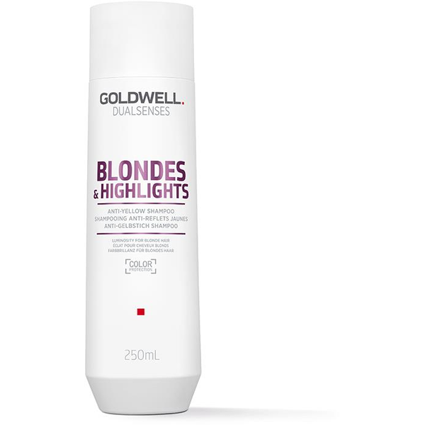 Шампоан Goldwell Dual Senses Blondes&Highlights Anti-Yellow за руса коса, 250 мл