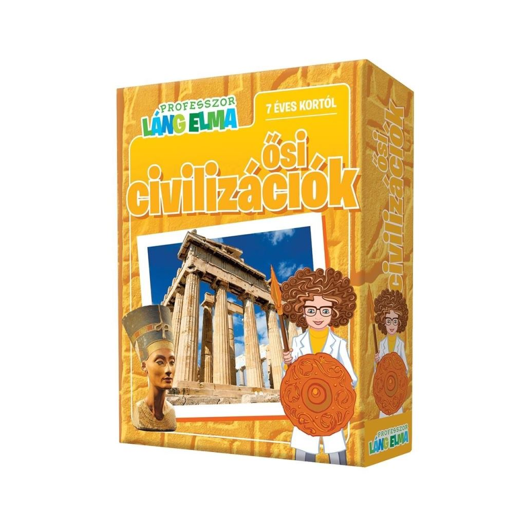 Outset Media Professzor Láng Elma: ősi civilizációk társasjáték (12406) (OutsetMedia12406)