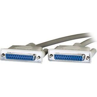 Roline Soros Csatlakozókábel [1x D-SUB alj, 25 pólusú - 1x D-SUB alj, 25 pólusú] 1.80 m Szürke