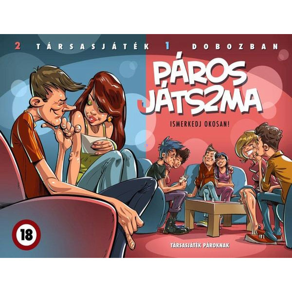Páros Játszma, Ismerkedj okosan! Bohémia Games (PAR1899)
