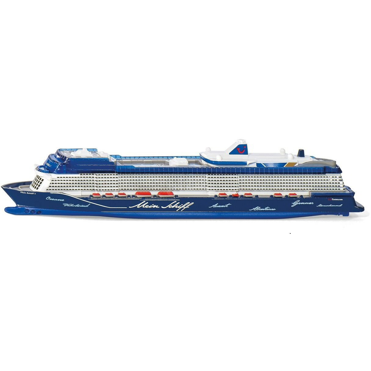 Siku Mein Schiff 1 Tengerjáró hajó modell Előre összeszerelt 1:1400 (1730)