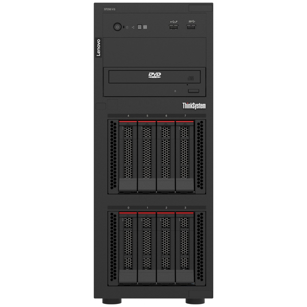 Lenovo ThinkSystem ST250 V3 server Tower Intel® Xeon® 6315P 2,8 GHz 16 GB DDR5-SDRAM 800 W