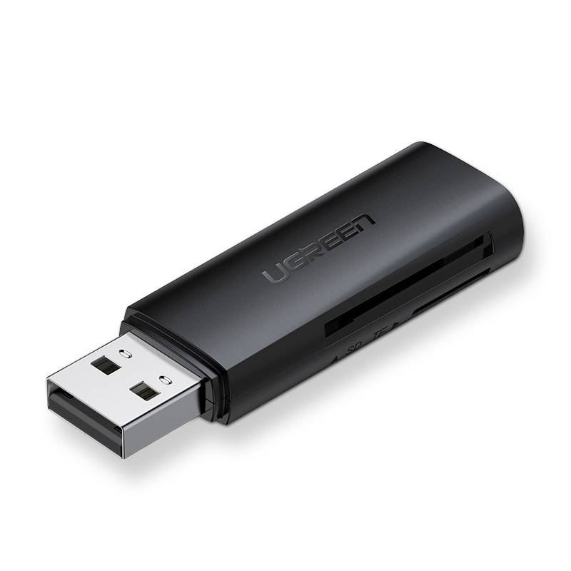 UGREEN CM264 TF / SD memóriakártya-olvasó, USB 3.0 fekete (60722) (UG60722)