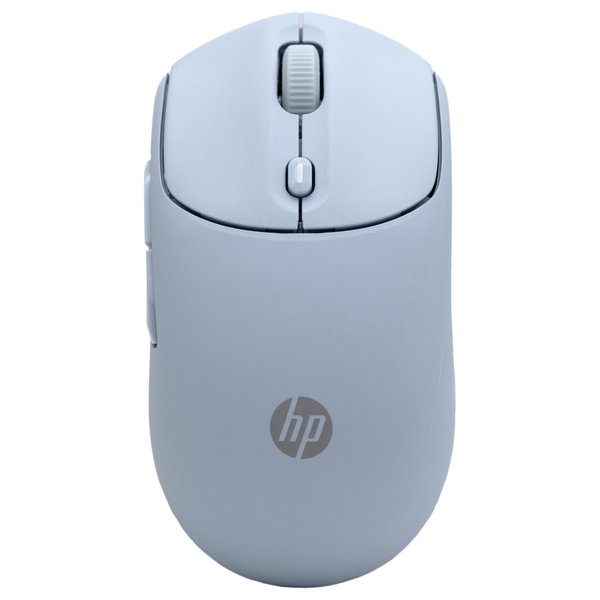 HP 400 Quiet Blue Wireless Mouse mus Hjem Ambidextrous RF trådløs + Bluetooth 6000 dpi