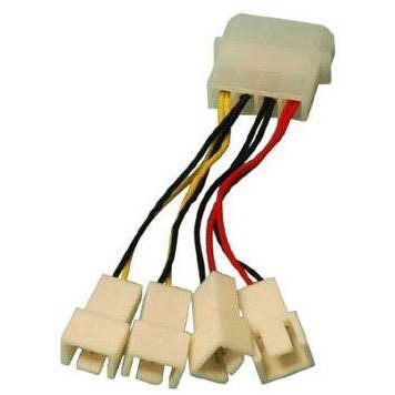 OEM 1x4pin to 2x3pin 5V + 2x3pin 12V (11921105)