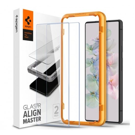 Spigen AlignMaster Google Pixel 7 Tempered kijelzővédő fólia 2db (AGL05199)