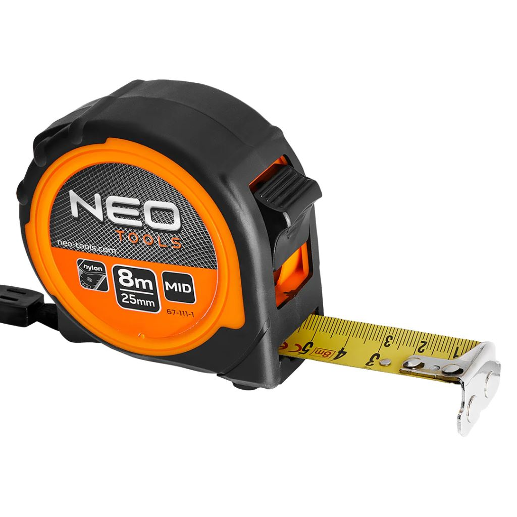 NEO Tools mérőszalag 8m (67-111-1) (67-111-1)