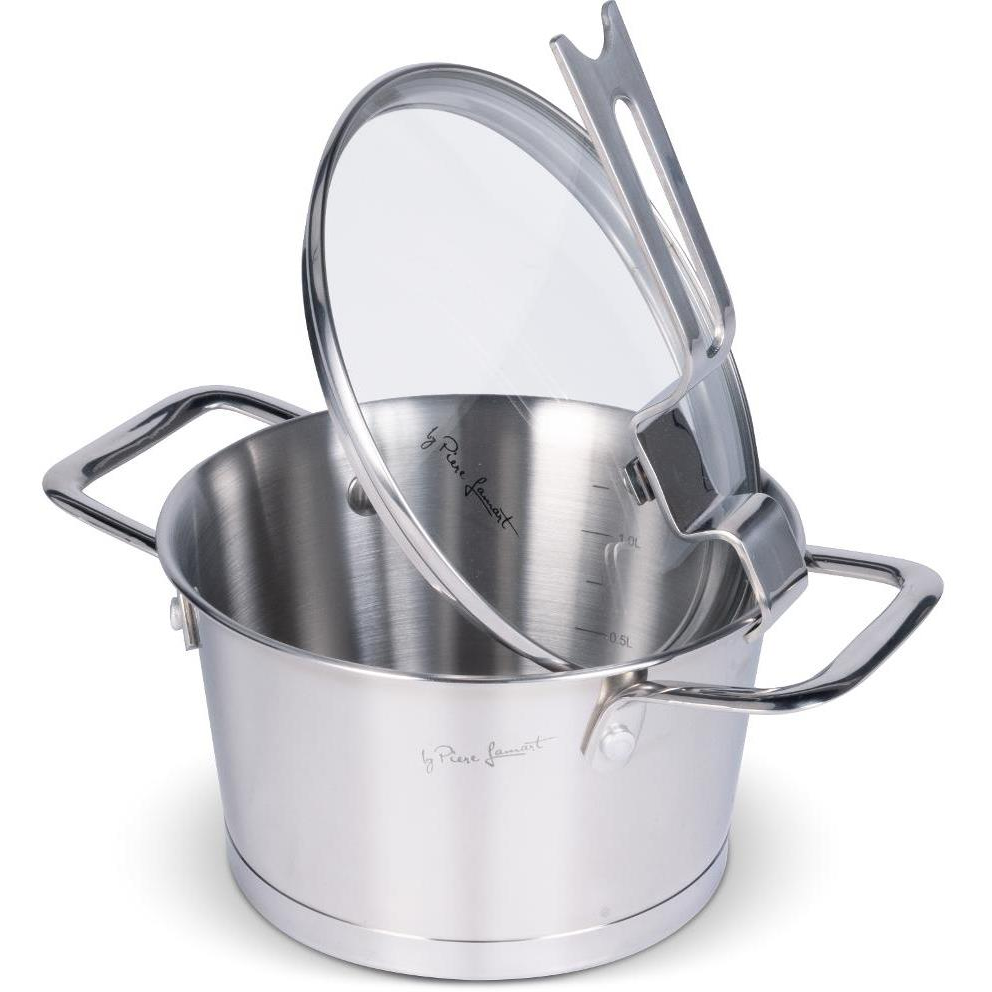 LAMART LT1272 lábas fedővel, 16 × 9 cm (42007073)