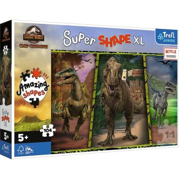 Trefl 50020 puzzel Contourpuzzel 104 stuk(s) Dinosauriërs