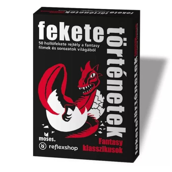 ReflexShop Fekete történetek Fantasy klasszikusok – rejtvény társasjáték