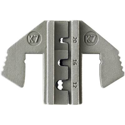 TOOLCRAFT PLE-0K7 Кримпващи вложки Подходящ щепсел: немски Напречно сечение AWG: 12 ... 20 awg Подходяща марка: TOOLCRAFT PZ-500 (2161003)