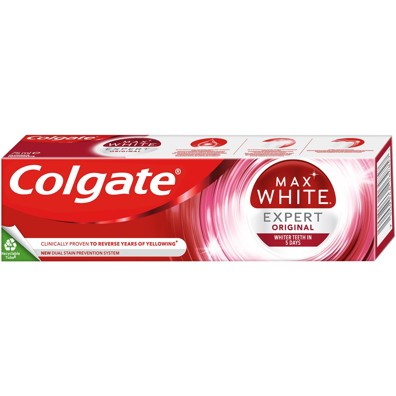 COLGATE Max White Expert White Cool Mint 75 ml (7509546064857)