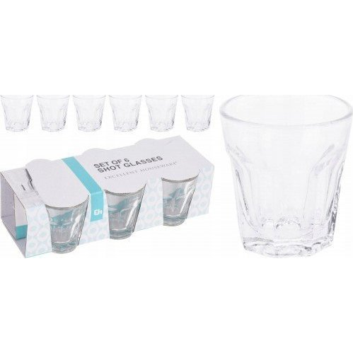 Koopman Kieliszki do wódki i nalewek zestaw 40 ml 6 sztuk