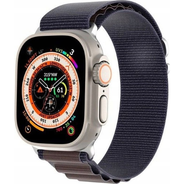 Apple Watch Series 10 46 mm DUX DUCIS GS Pótszíj Egyedi Méret, Állítható, Sötétszürke