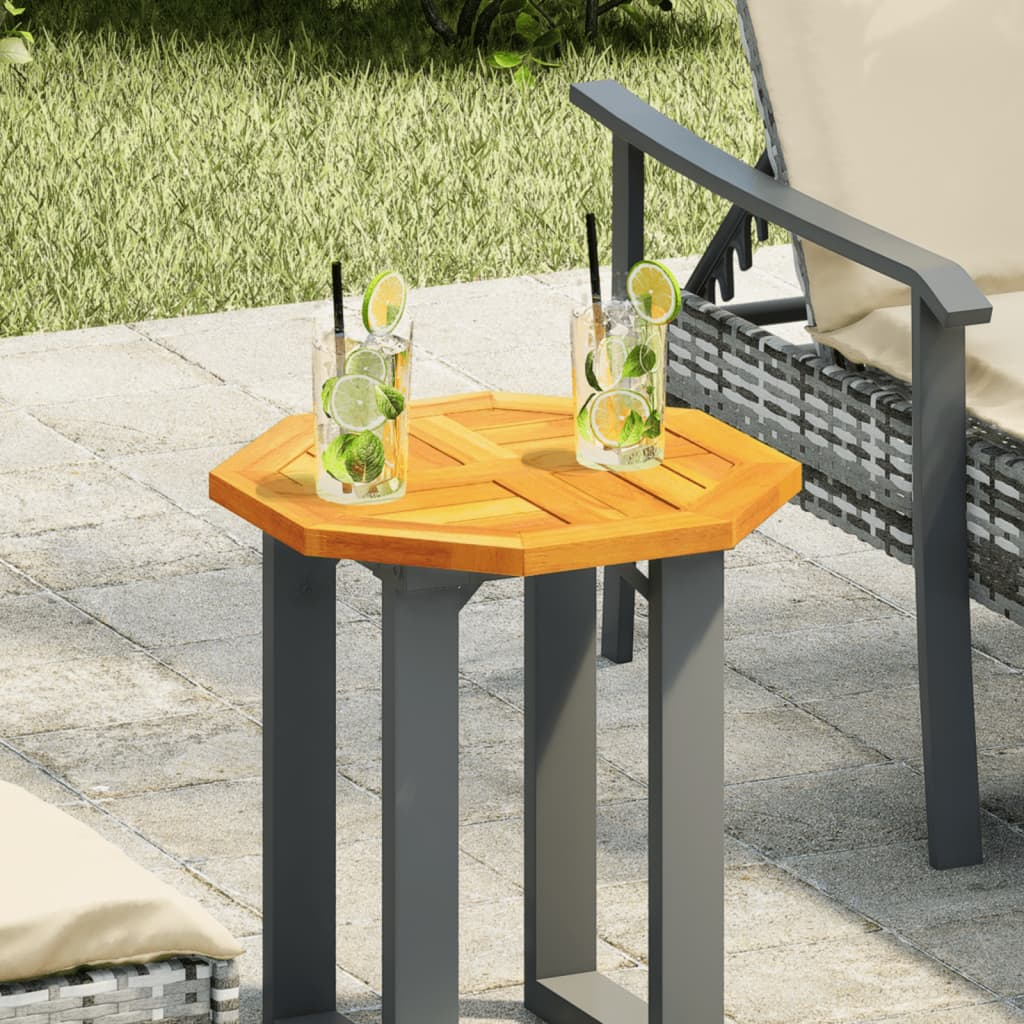 tömör akácfa nyolcszögletű asztallap 40 x 40 x 2 cm (4004258)