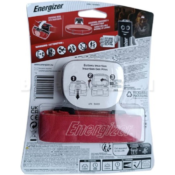 Latarka Energizer 444282 fejlámpa