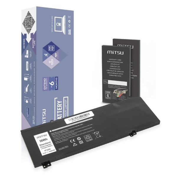 Mitsu Dell Alienware G5 5590 / G7 7790 laptop akkumulátor 46Wh