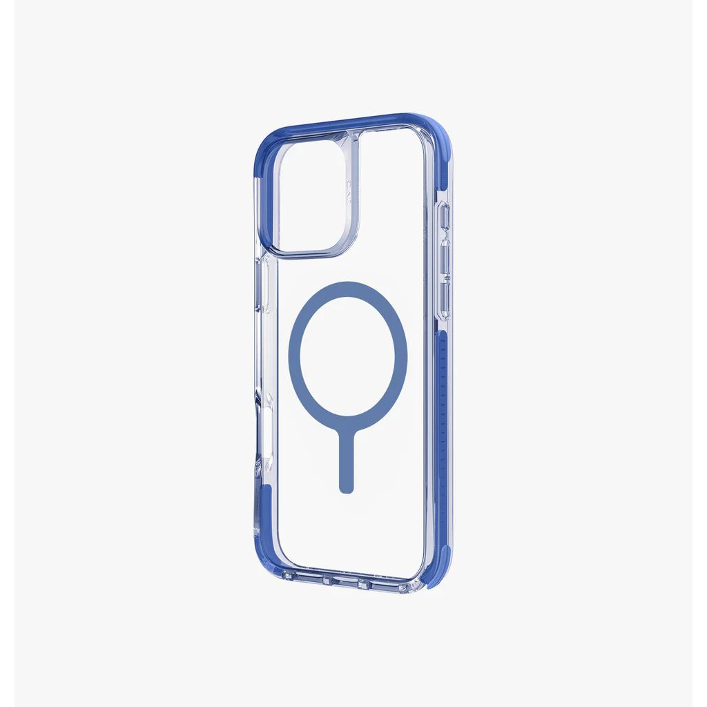 Uniq Combat Apple iPhone 16 szilikon tok átlátszó-kék (UNIQ-IP6.1(2024)-COMMPBLU) (UNIQ-IP6.1(2024)-COMMPBLU)